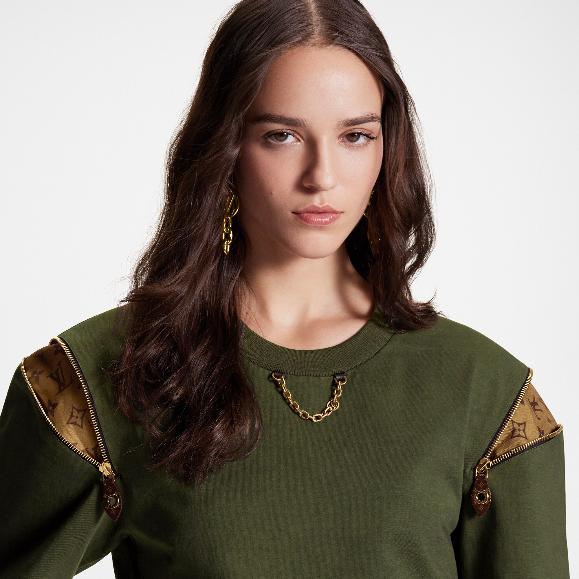 LOUIS VUITTON ルイヴィトン ジッパースリーブ Tシャツ